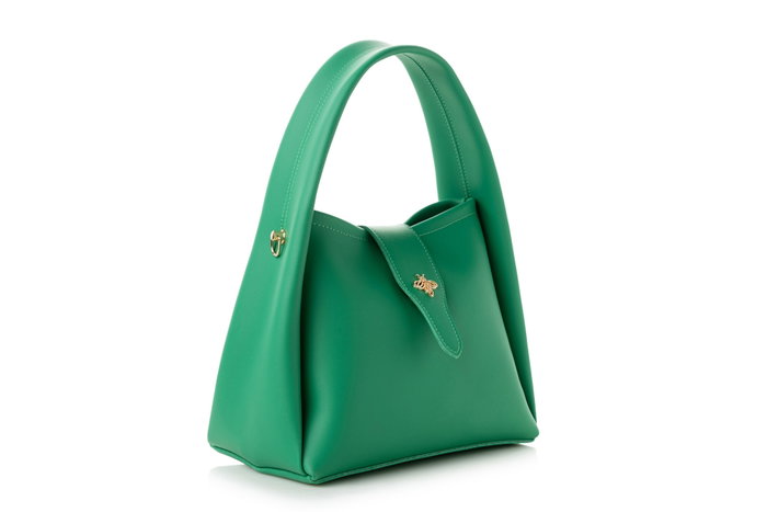 Lucky Bees Bolso de Mano Verde
